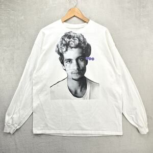 Dominic Fike Album Out Of Order Tour Shirt XL White Long Sleeve Merch Tee 2022